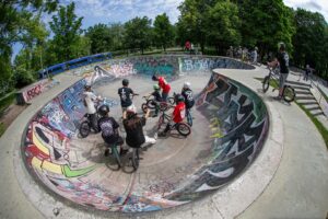 Sesja treningowa BMX School