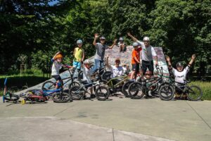 Praca z trenerem BMX School