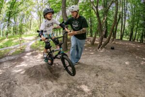 Riderzy BMX School na skateparku