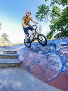 Sesja treningowa BMX School