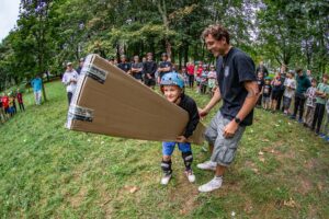 Kadra BMX School na zajęciach