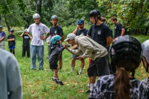 Praca z trenerem BMX School