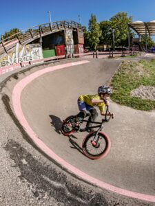 Uczestnik zajęć BMX School