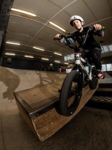 Ekipa BMX School na zajęciach