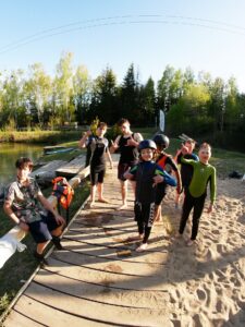 Uczestnik półkolonii BMX School